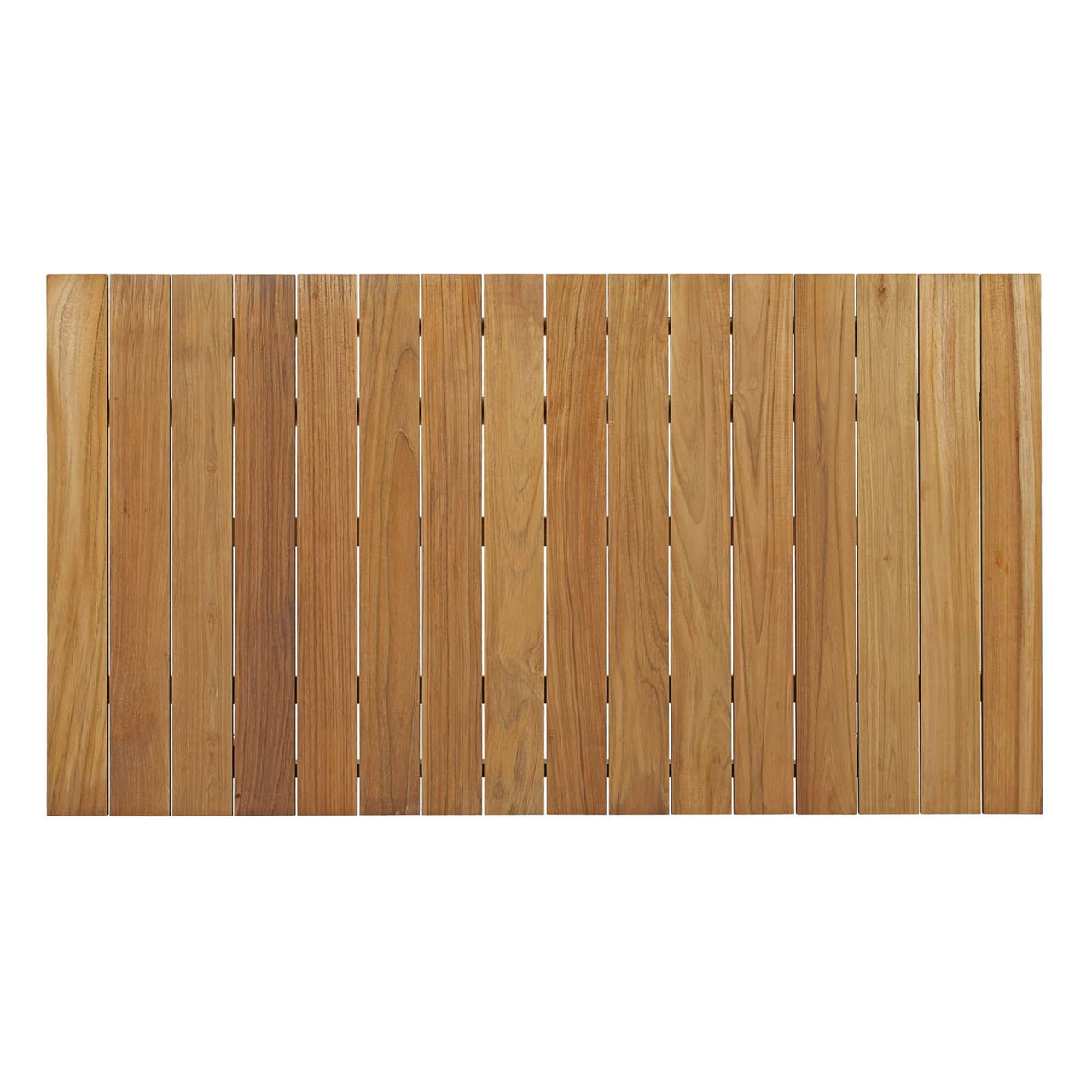 Kivora Alfresco Teak Dining Table, Natural Wood