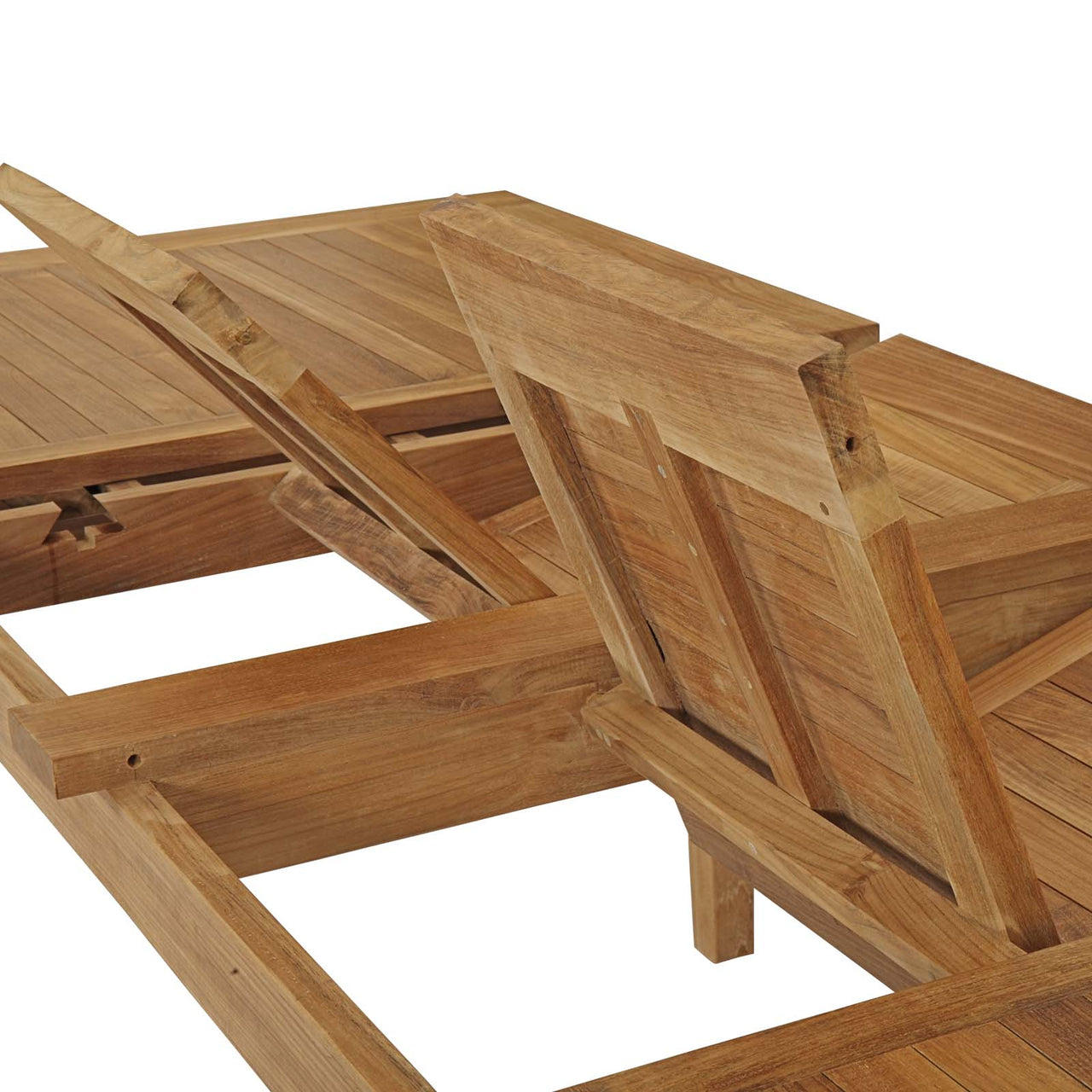Shorehaven Extendable Alfresco Dining Table, Natural Wood