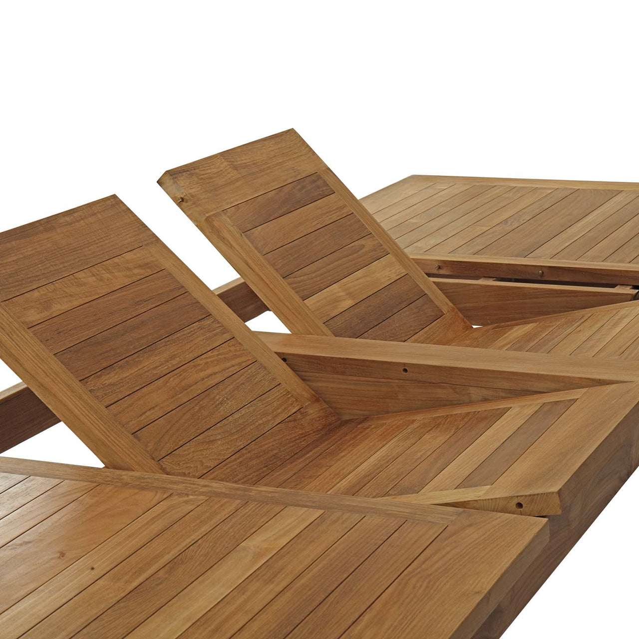 Shorehaven Extendable Alfresco Dining Table, Natural Wood