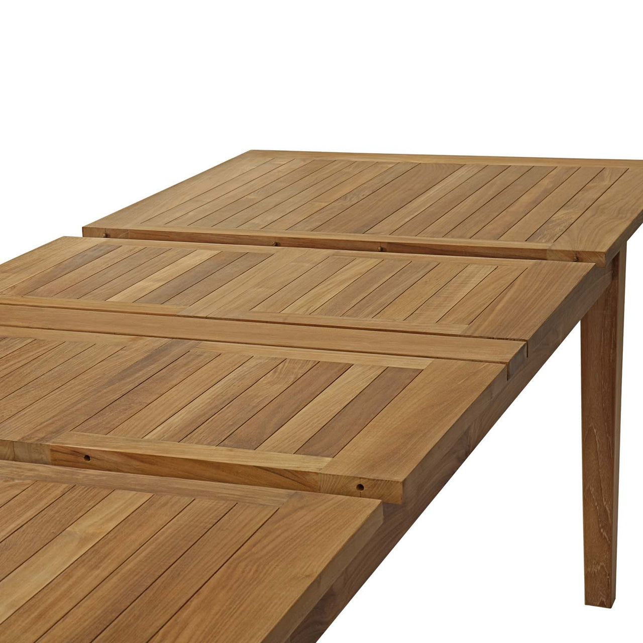 Shorehaven Extendable Alfresco Dining Table, Natural Wood