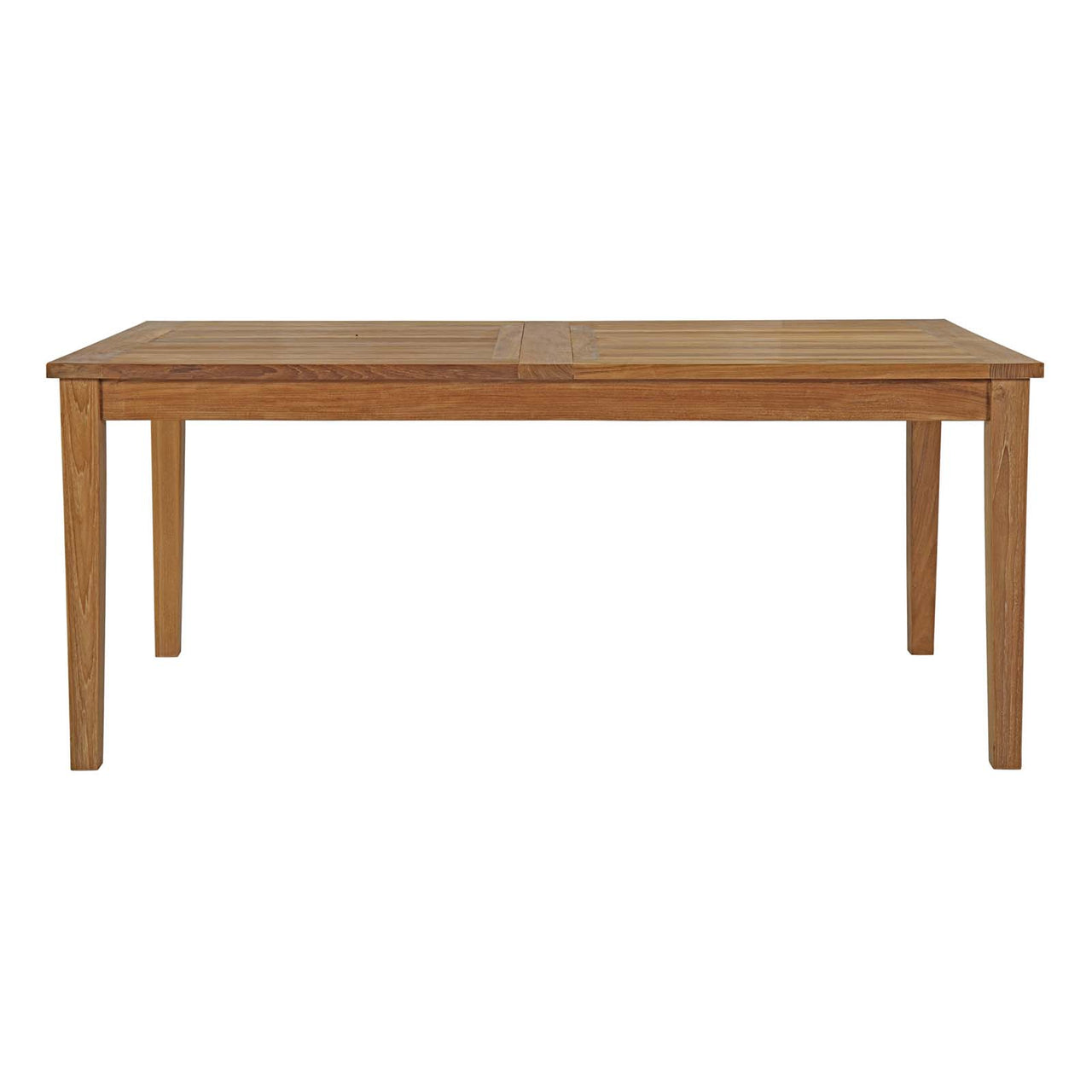 Shorehaven Extendable Alfresco Dining Table, Natural Wood