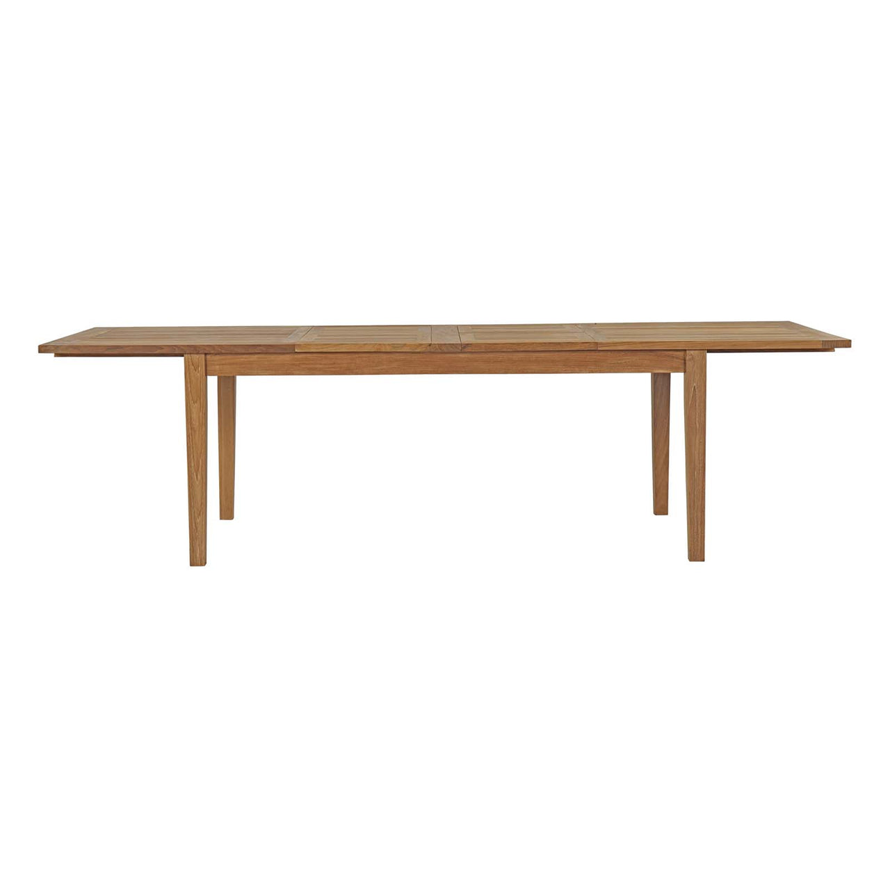 Shorehaven Extendable Alfresco Dining Table, Natural Wood