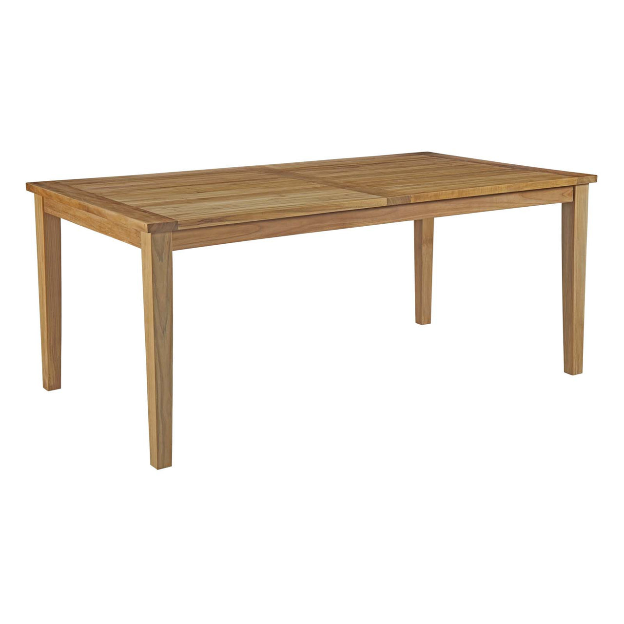 Shorehaven Alfresco Dining Table, Natural Wood