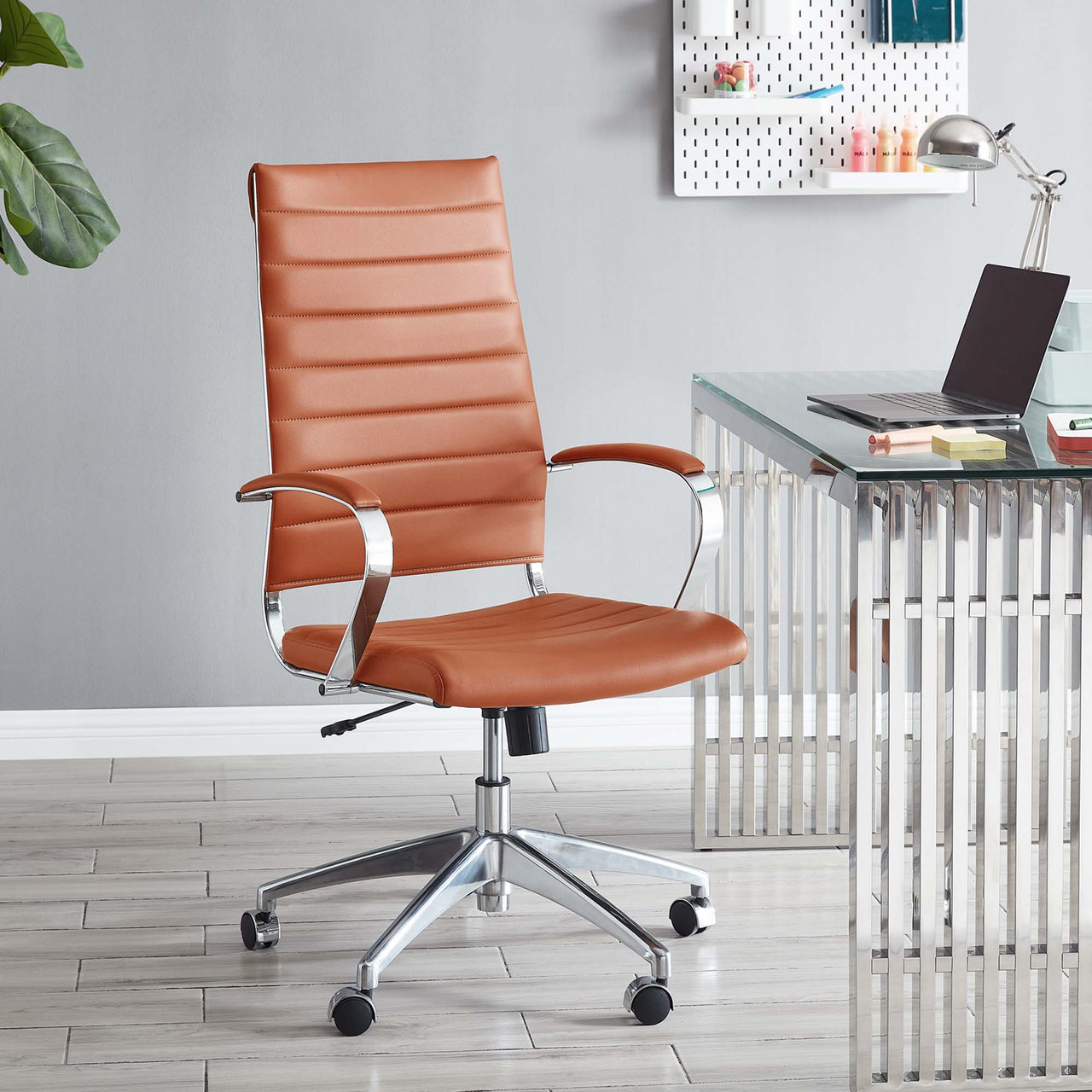Office Flex Highback Office Chair, Terracotta