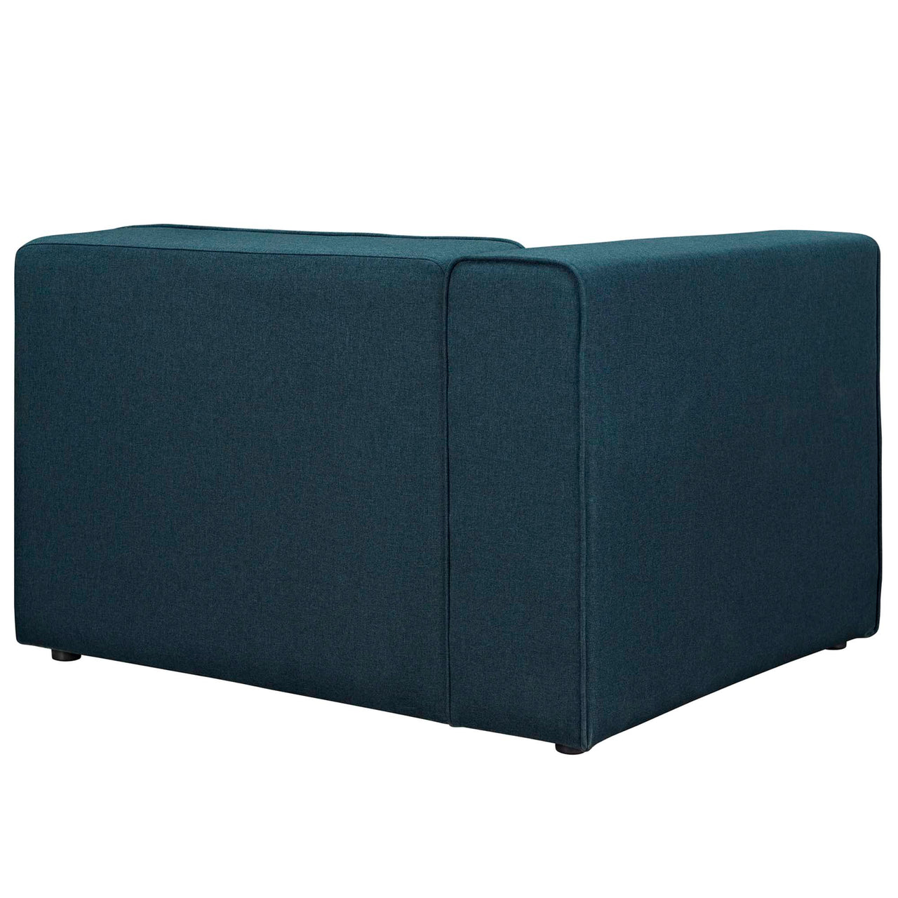 Coalesse Fabric Left-Facing Chair | Modular Sectional Component, Blue