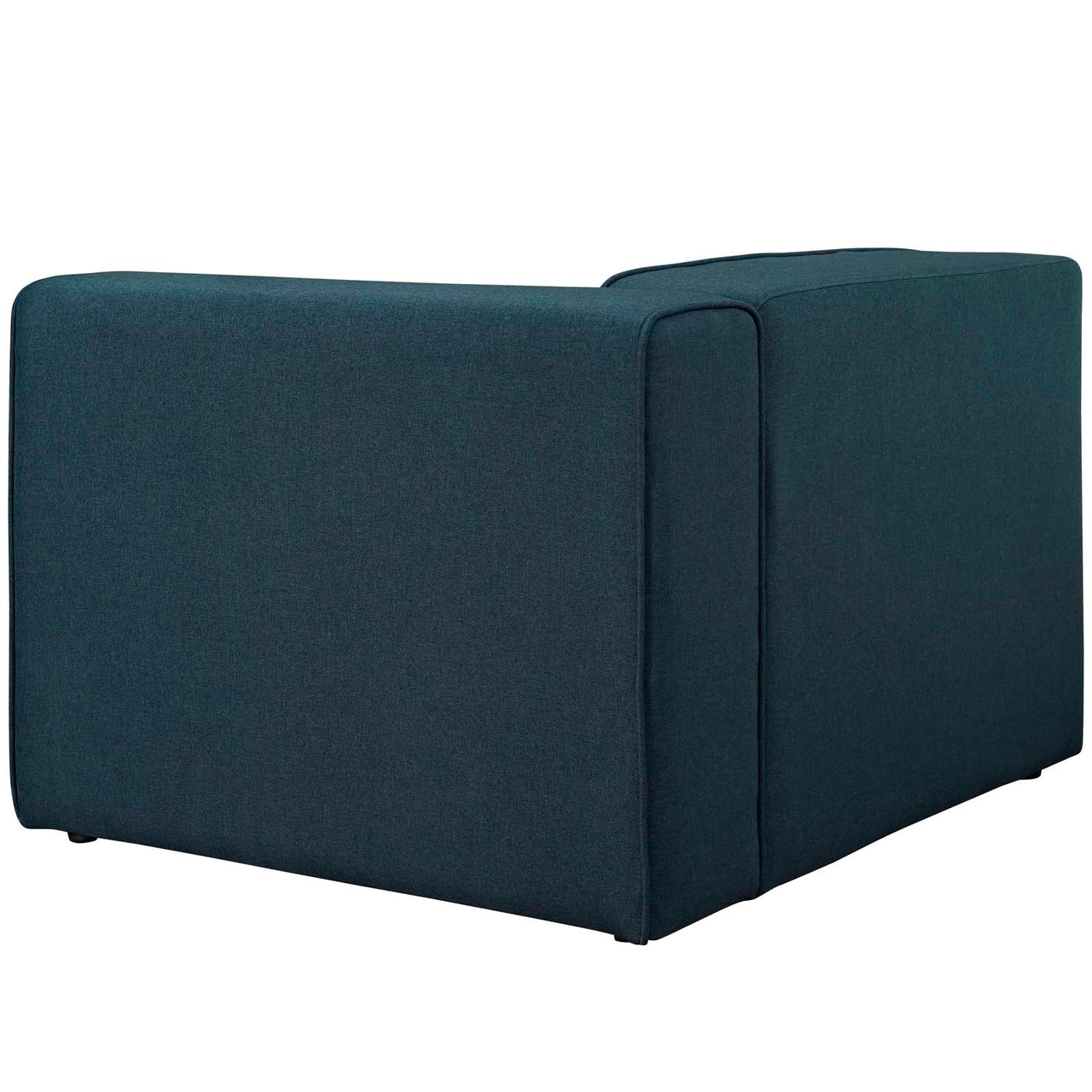 Coalesse Fabric Right-Facing Chair | Modular Sectional Component, Blue