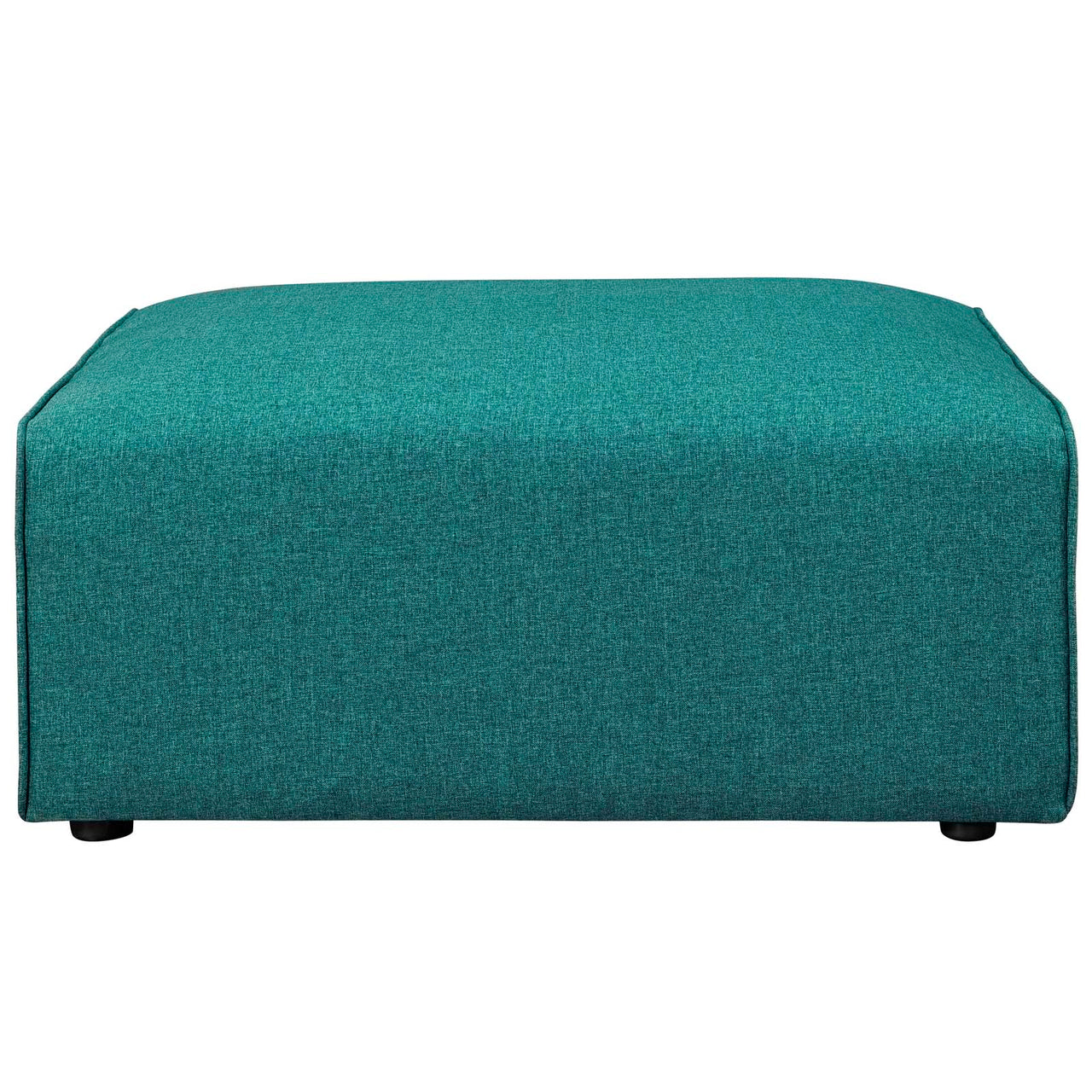 Coalesse Fabric Ottoman | Modular Sectional Component, Teal