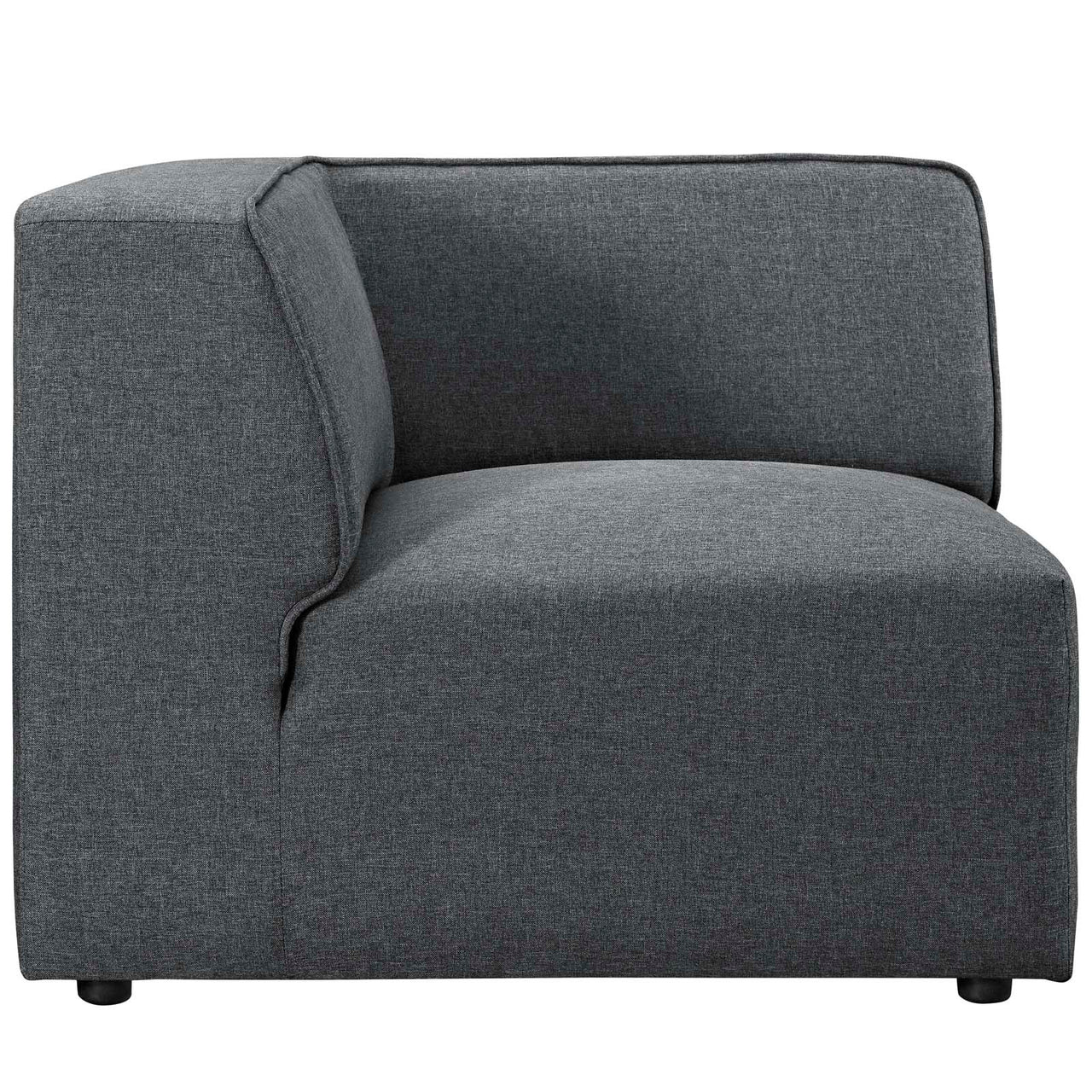 Coalesse Corner Chair | Modular Sectional Component, Gray