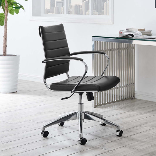 Office Flex Mid Back Office Chair, Black