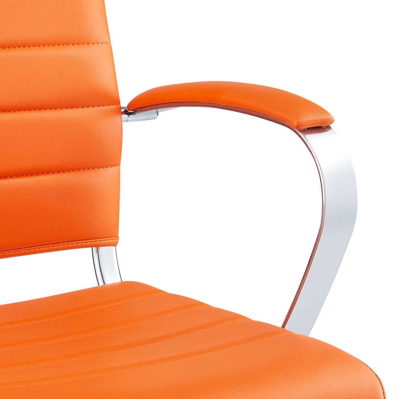 Office Flex Mid Back Office Chair, Orange
