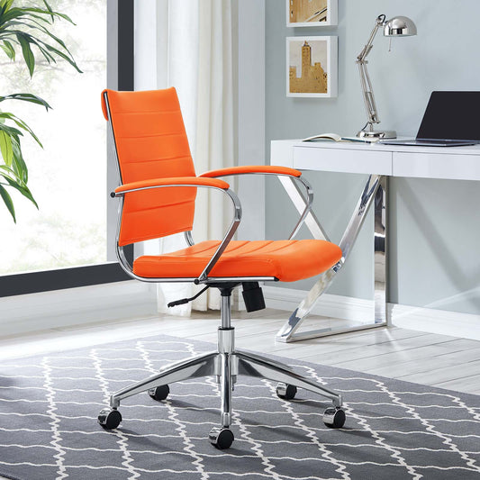 Office Flex Mid Back Office Chair, Orange