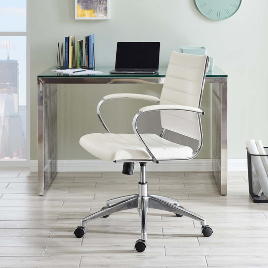 Office Flex Mid Back Office Chair, White