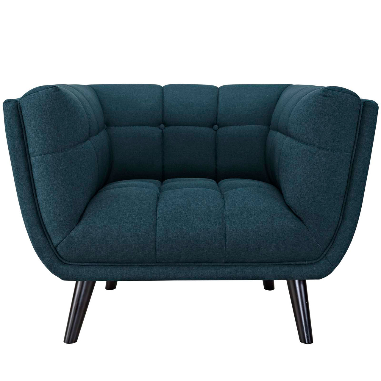 Caress Fabric Armchair, Blue
