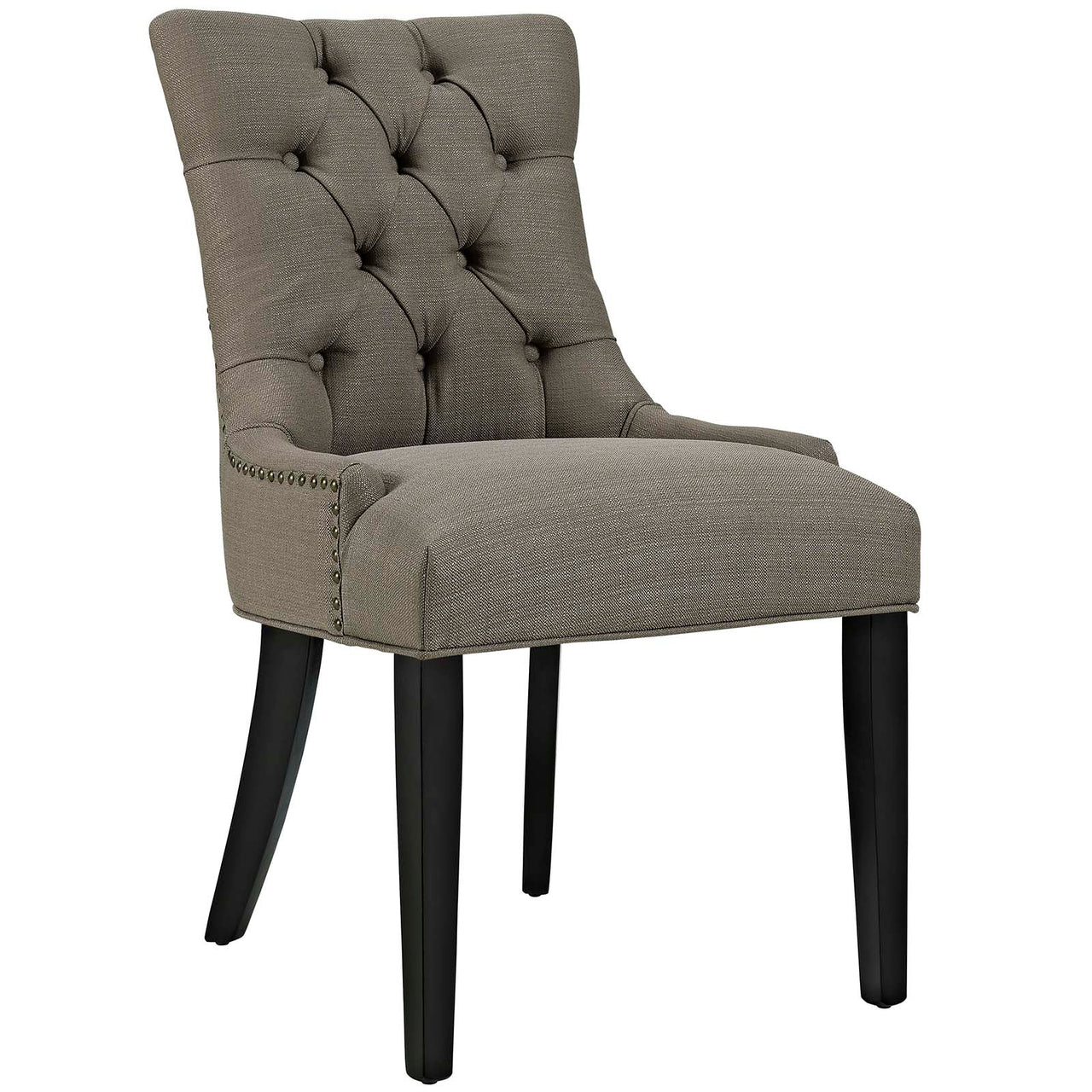 Cavell Fabric Dining Chair Set of 2, Granite