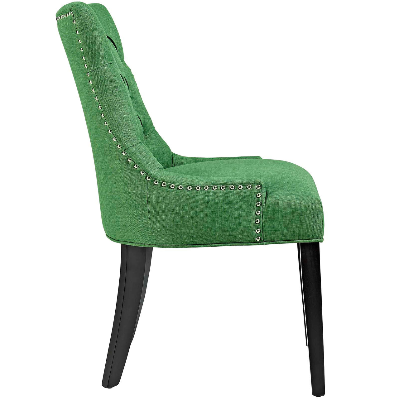 Cavell Fabric Dining Chair Set of 2, Green