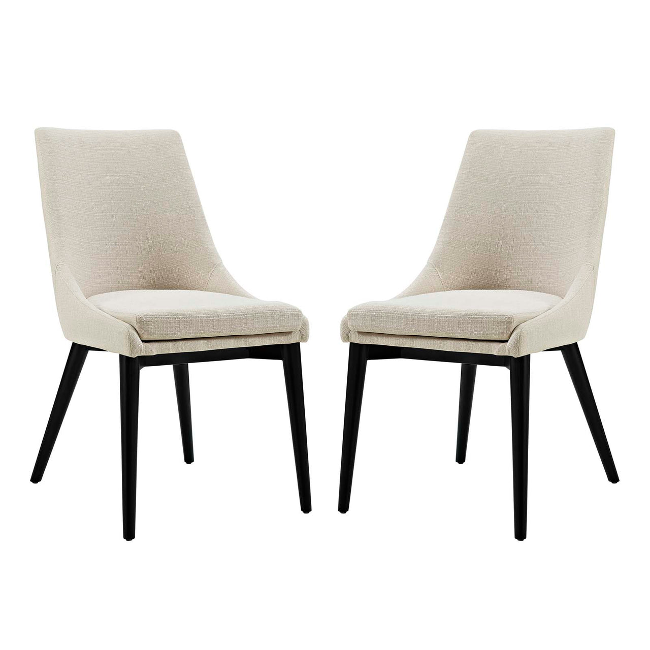 Viremont Woven Dining Chair Set of 2, Beige
