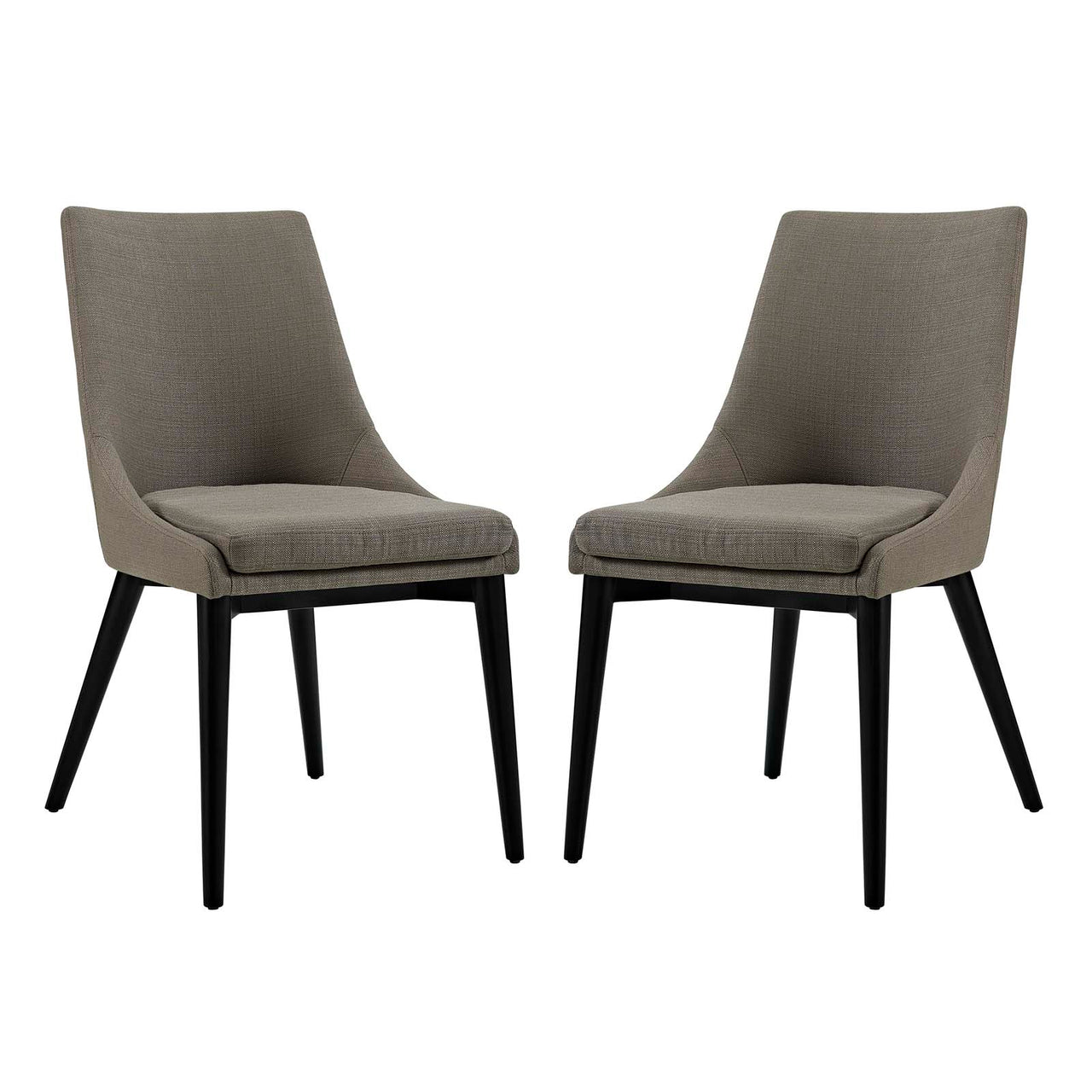 Viremont Woven Dining Chair Set of 2, Granite