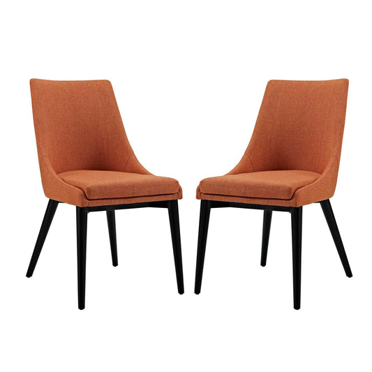 Viremont Woven Dining Chair Set of 2, Orange