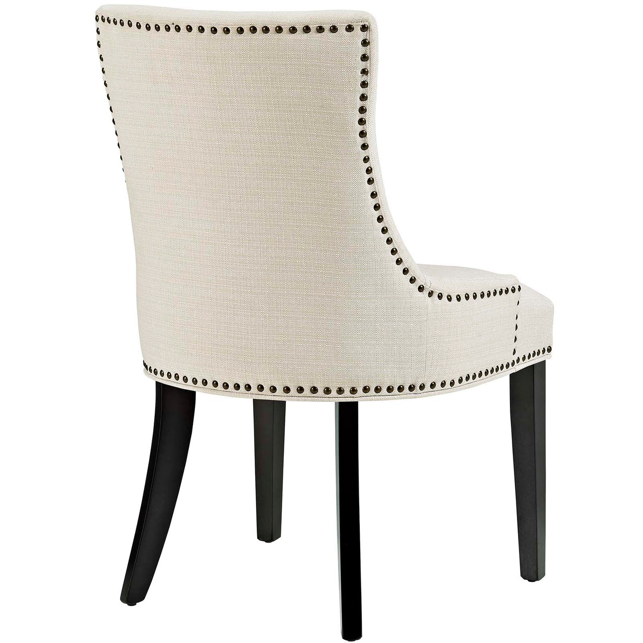 Marvelle Upholstered Dining Chair Set of 2, Beige