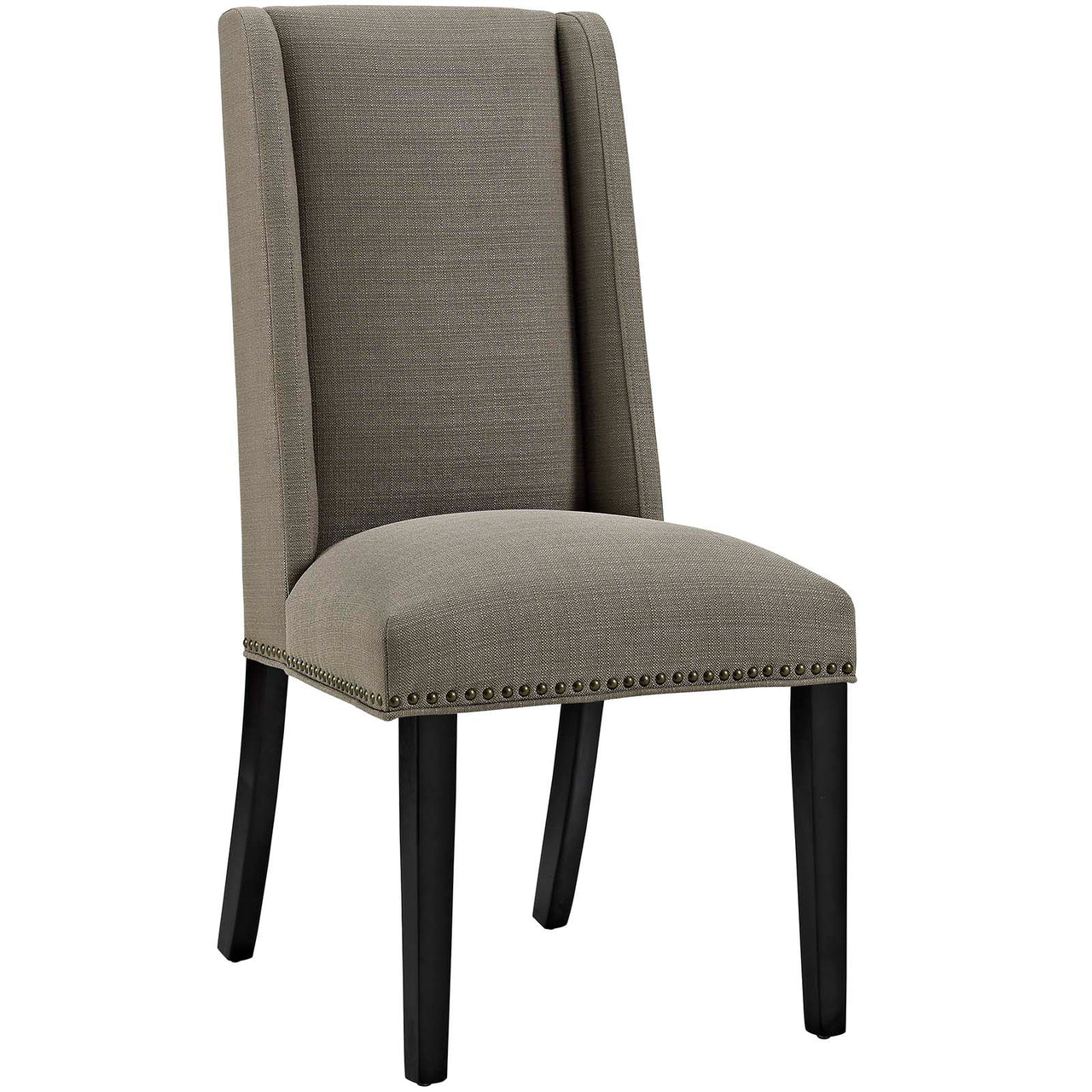 Bellare Fabric Dining Chair Set of 2, Granite