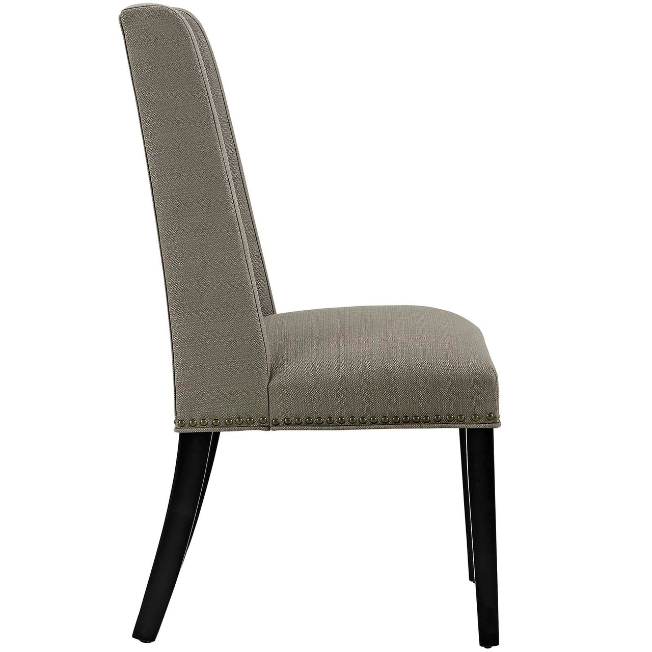 Bellare Fabric Dining Chair Set of 2, Granite