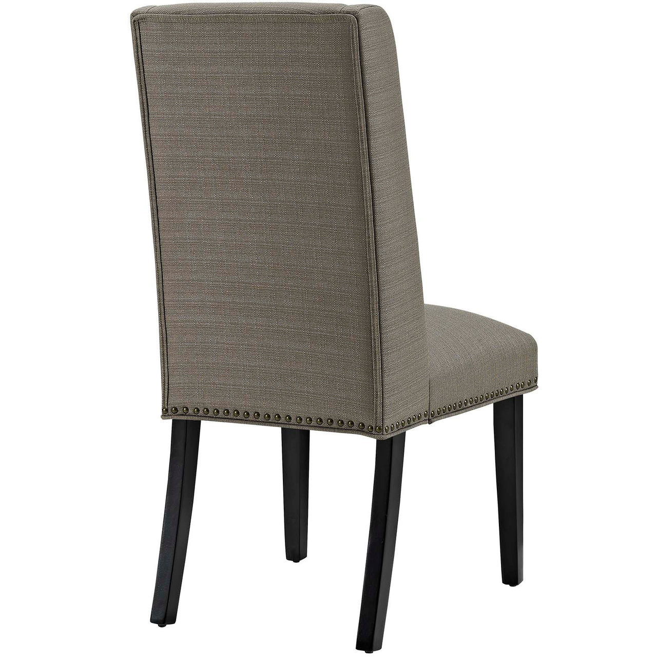 Bellare Fabric Dining Chair Set of 2, Granite