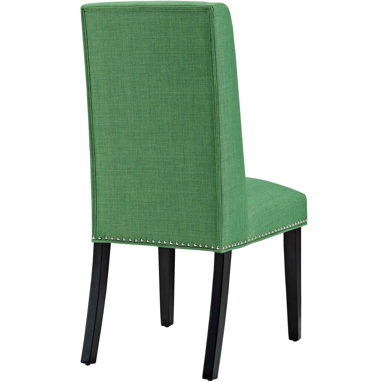 Bellare Fabric Dining Chair Set of 2, Green