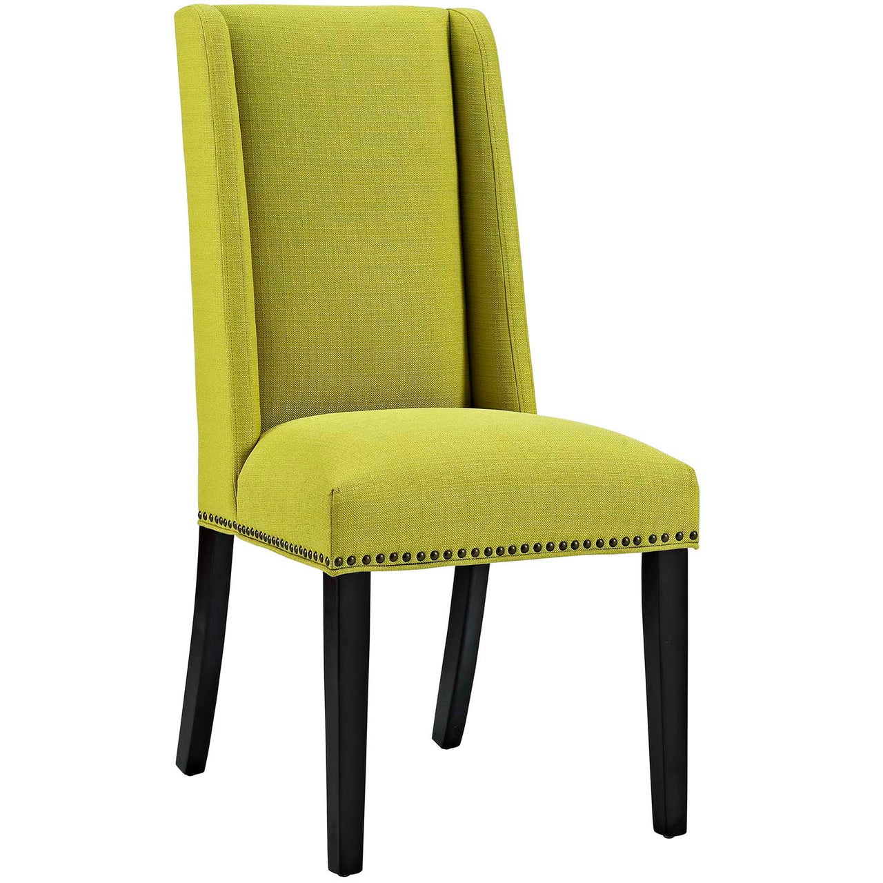 Bellare Fabric Dining Chair Set of 2, Chartreuse
