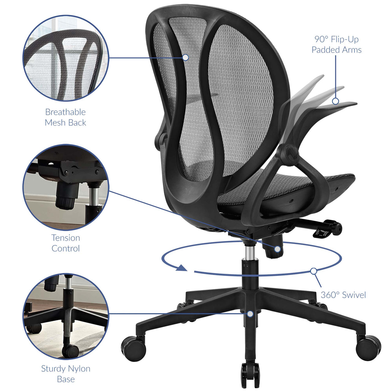 Oresyn Office Chair, Gray