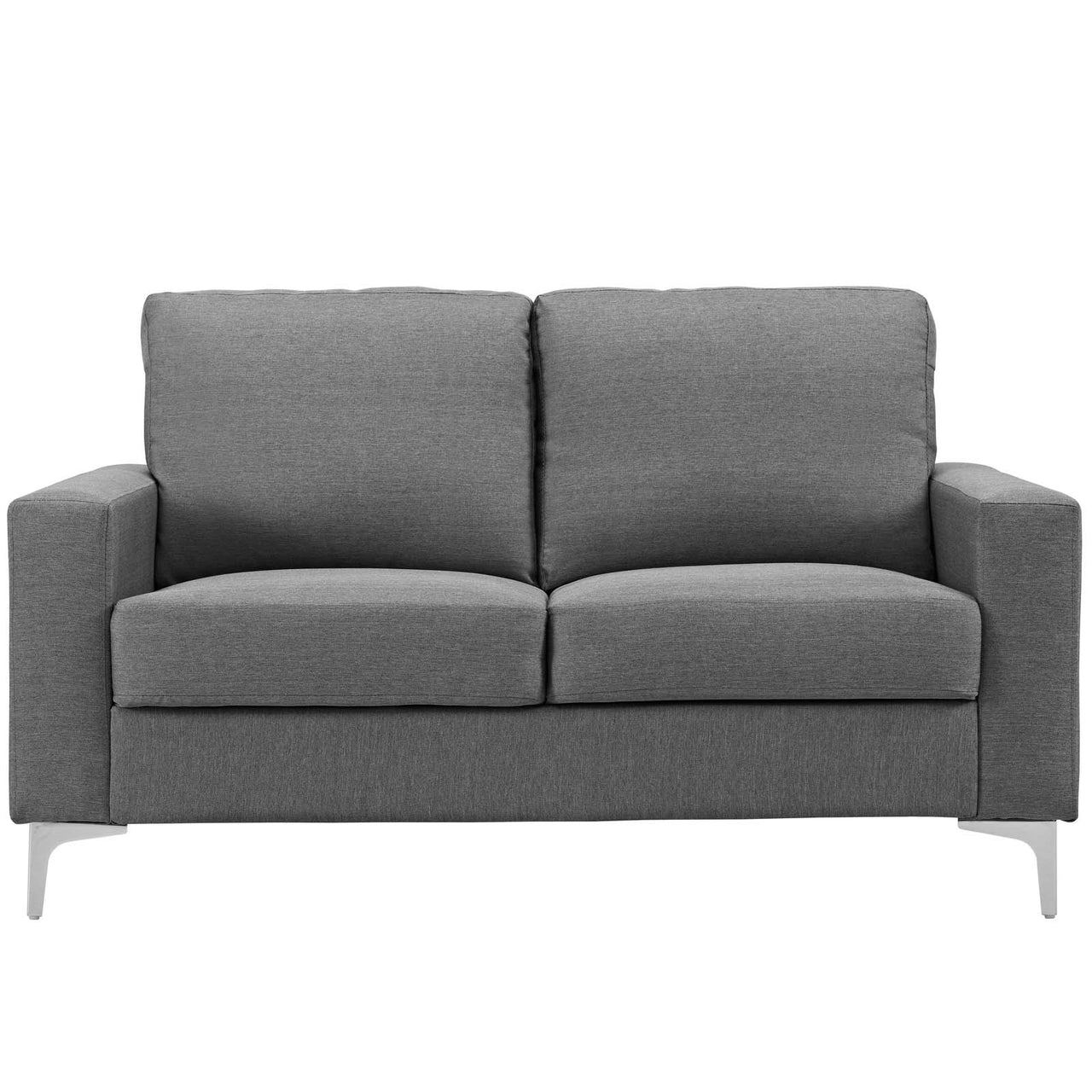 Dorelli Upholstered Loveseat, Gray