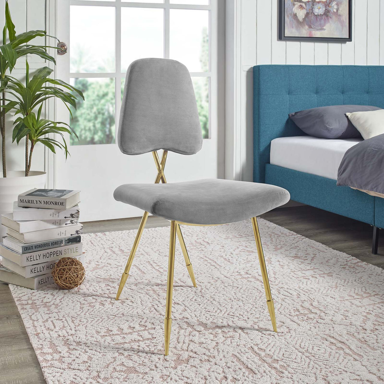 Direction Dining Chair Set of 2, Gray