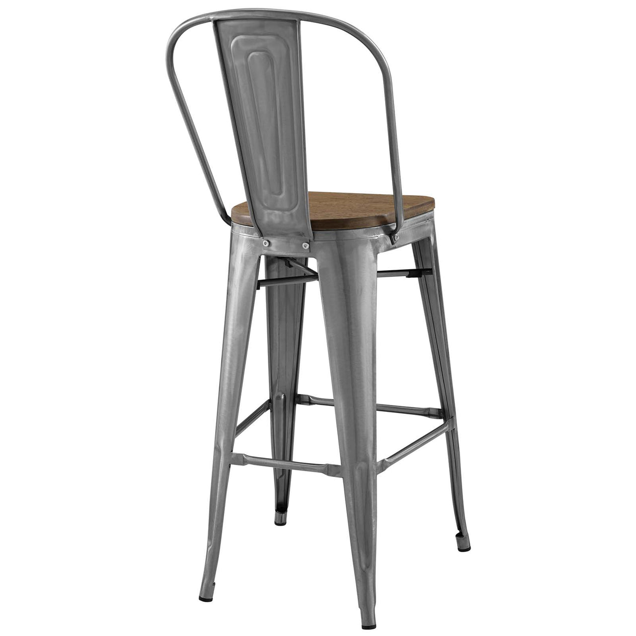 Vintage Flair Bar Stool, Gunmetal