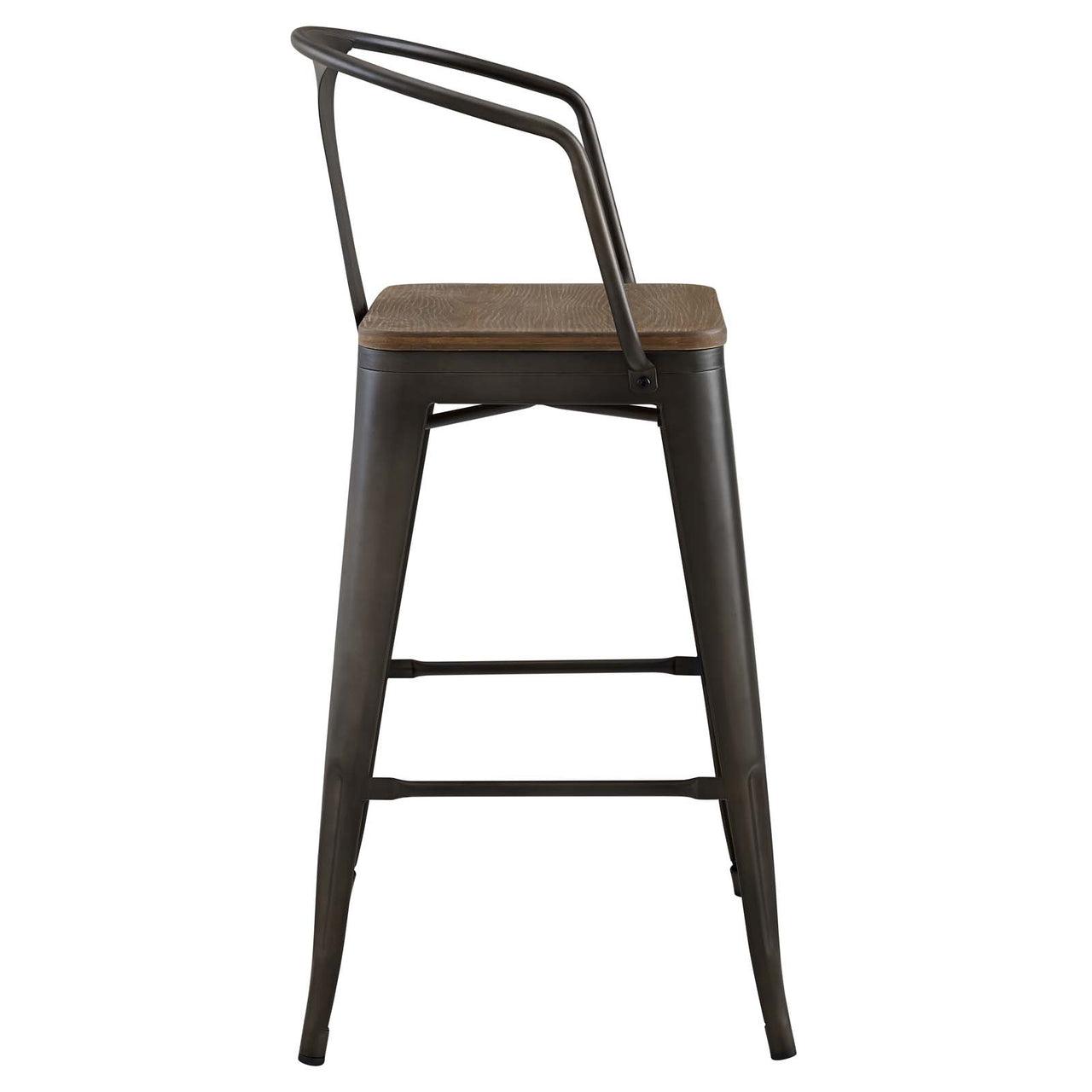 Vintage Flair Bar Stool, Brown