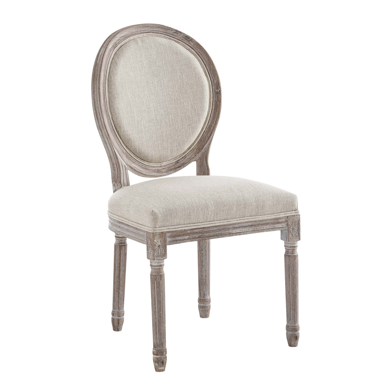 Savelle Fabric Side Chair, Beige