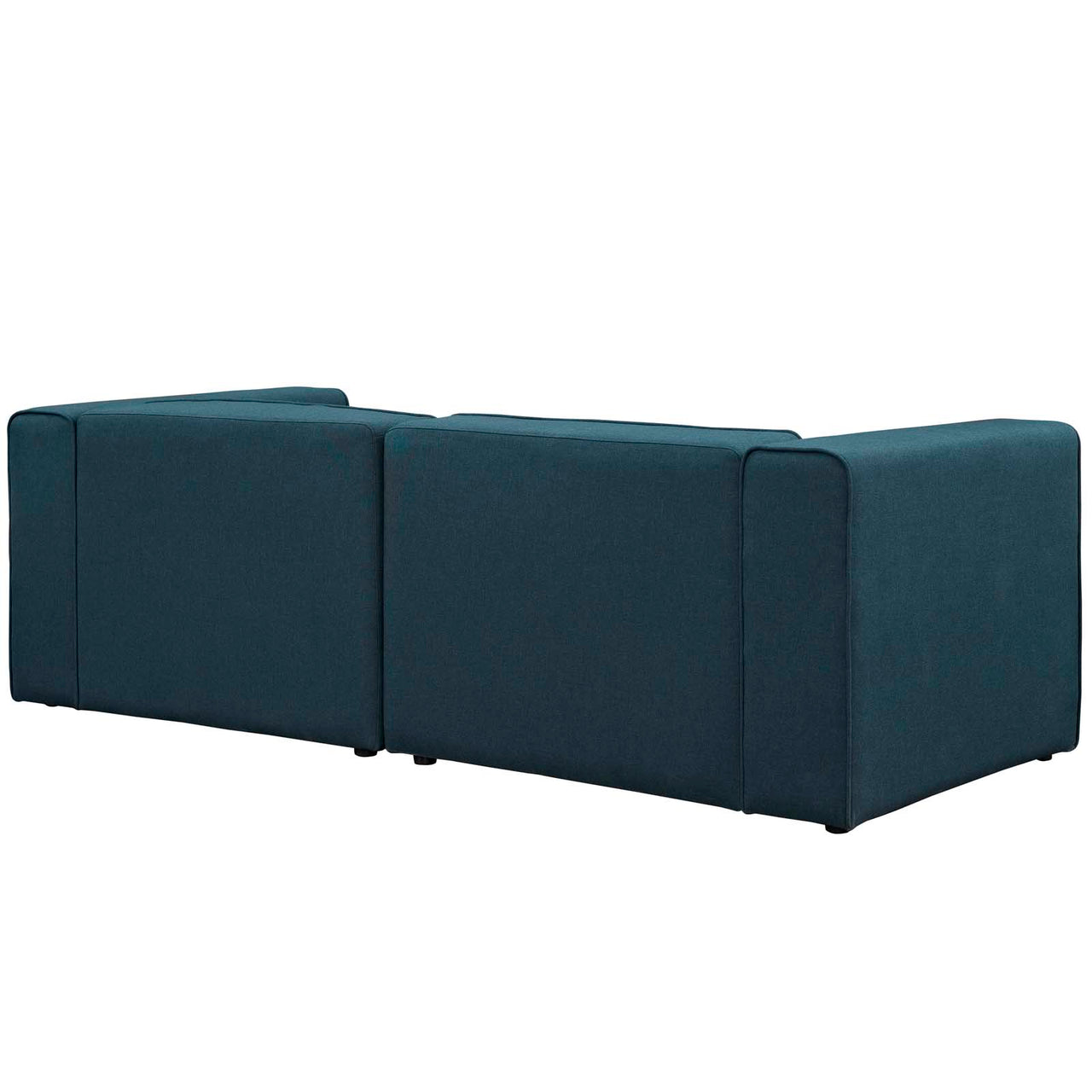 Coalesse 2-Piece Fabric Sectional Sofa Set, Blue