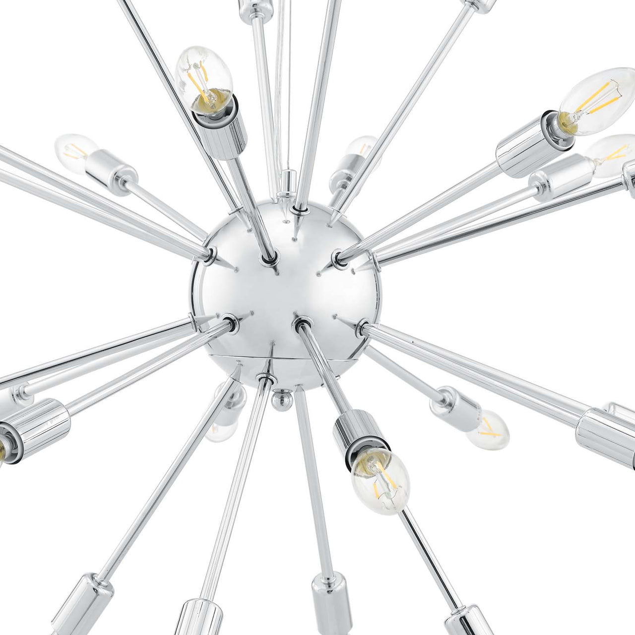 Norellan Urchin Chandelier, Silver