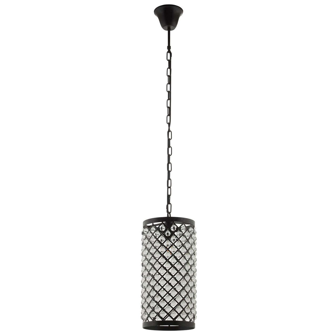 Erelith Pendant Chandelier, Black