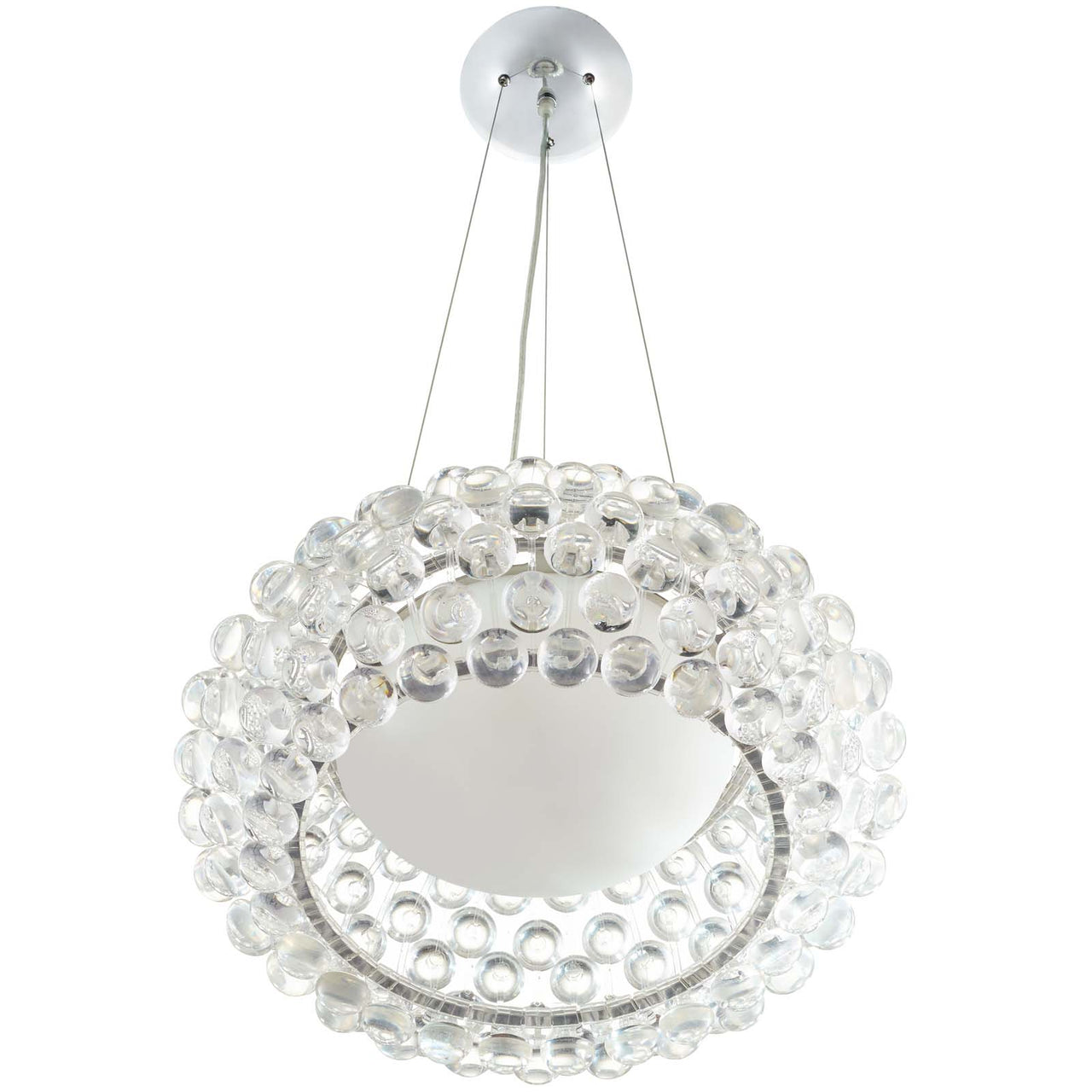 Enlightenment Pendant Chandelier, Small, Clear