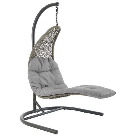 Magic Carpet Swing Chair, Light Gray & Gray