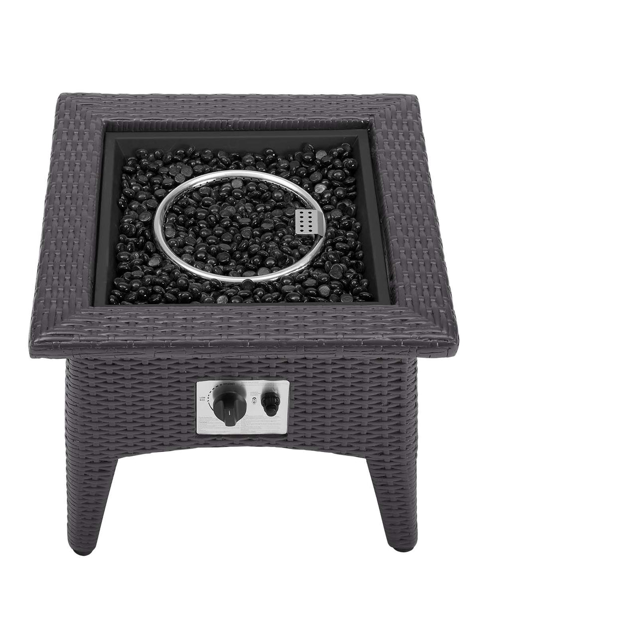 Asterra Alfresco Fire Pit Table, Espresso