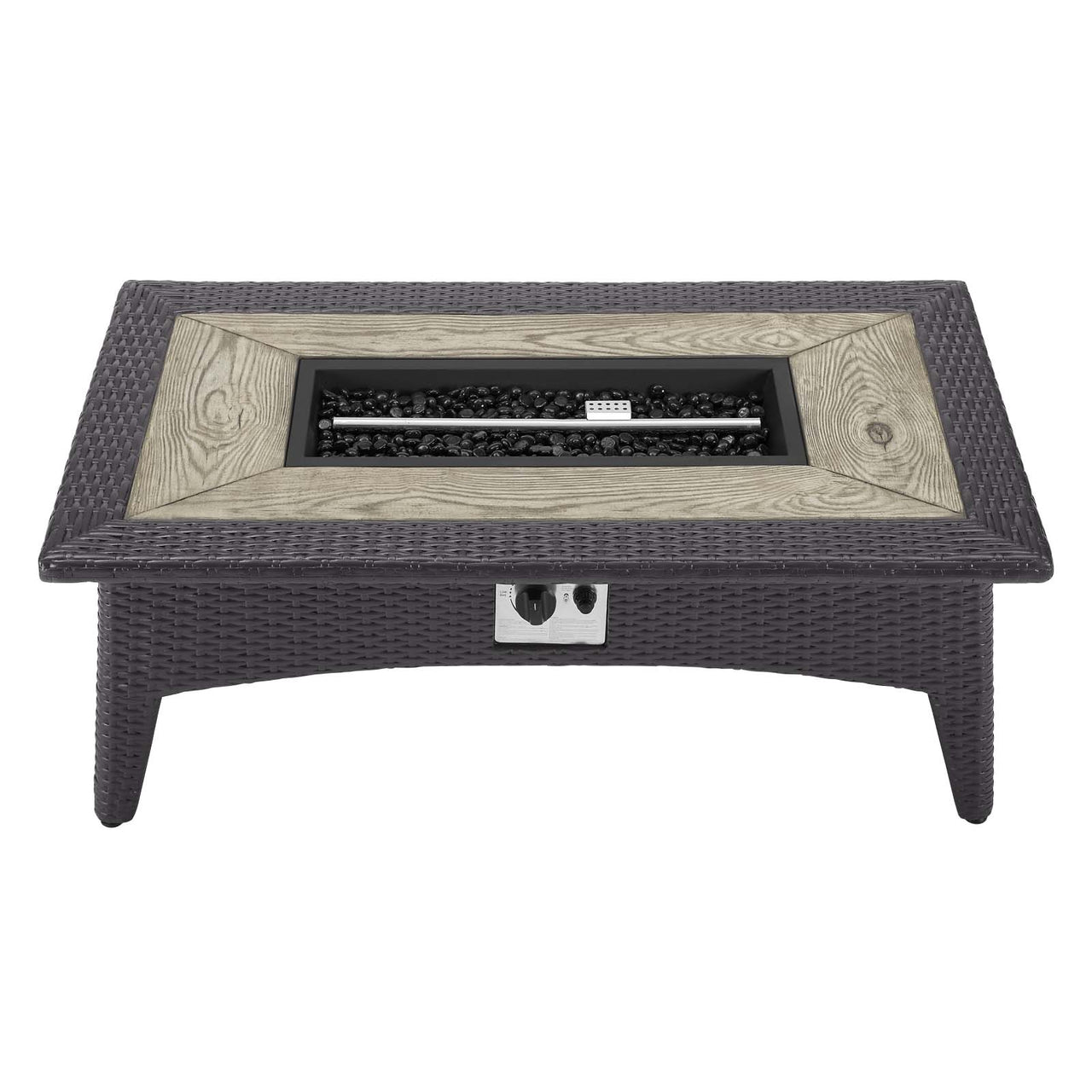 Eltharra Alfresco Fire Pit Table, Espresso