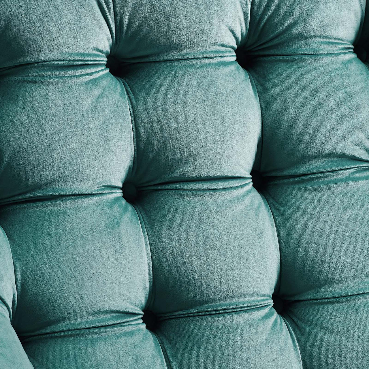 Implied Velvet Lounge Chair, Teal
