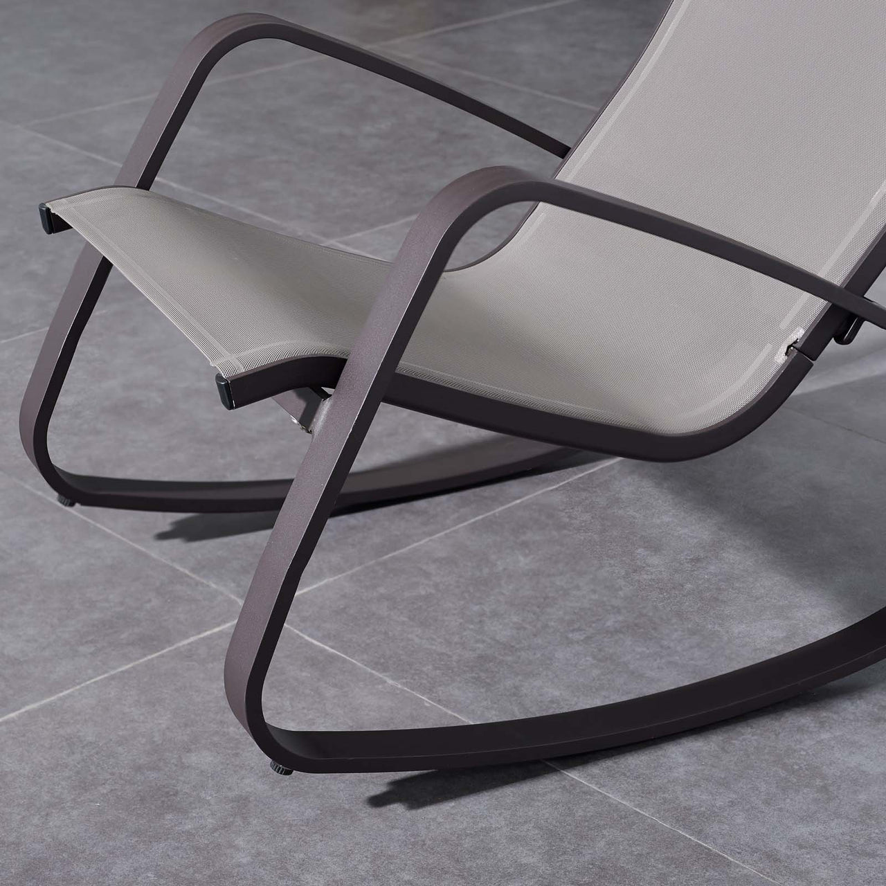 Brezza Alfresco Rocking Chair, Black