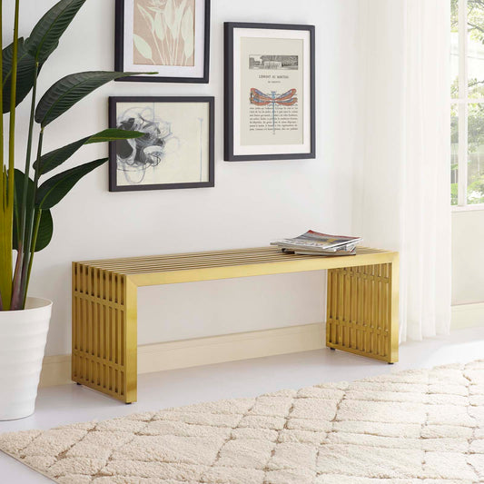 Orryx Bench, Medium, Gold