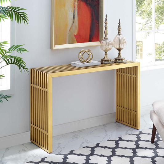 Orryx Console Table, Gold