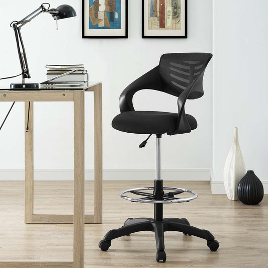 Inspira Drafting Chair, Black