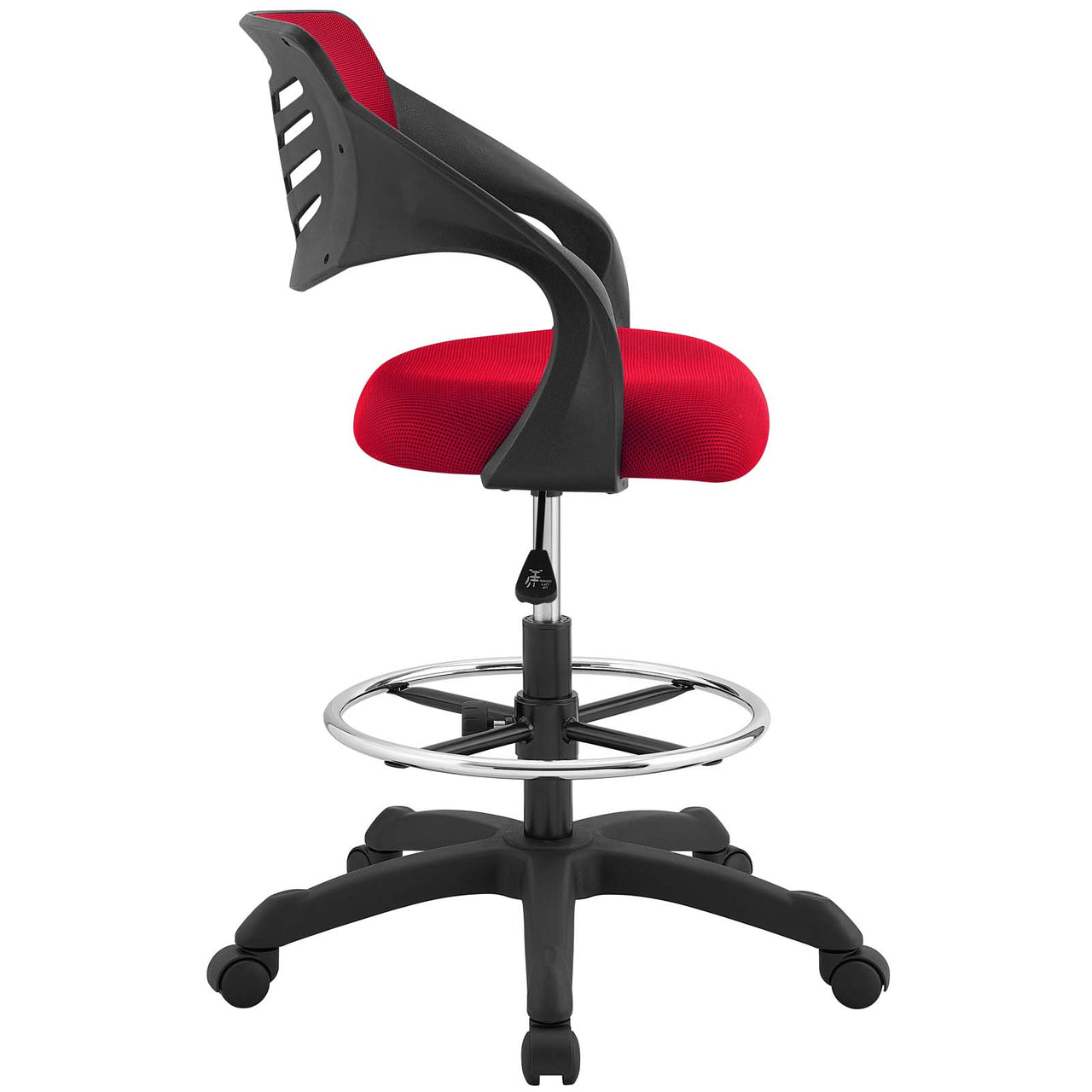 Inspira Drafting Chair, Red