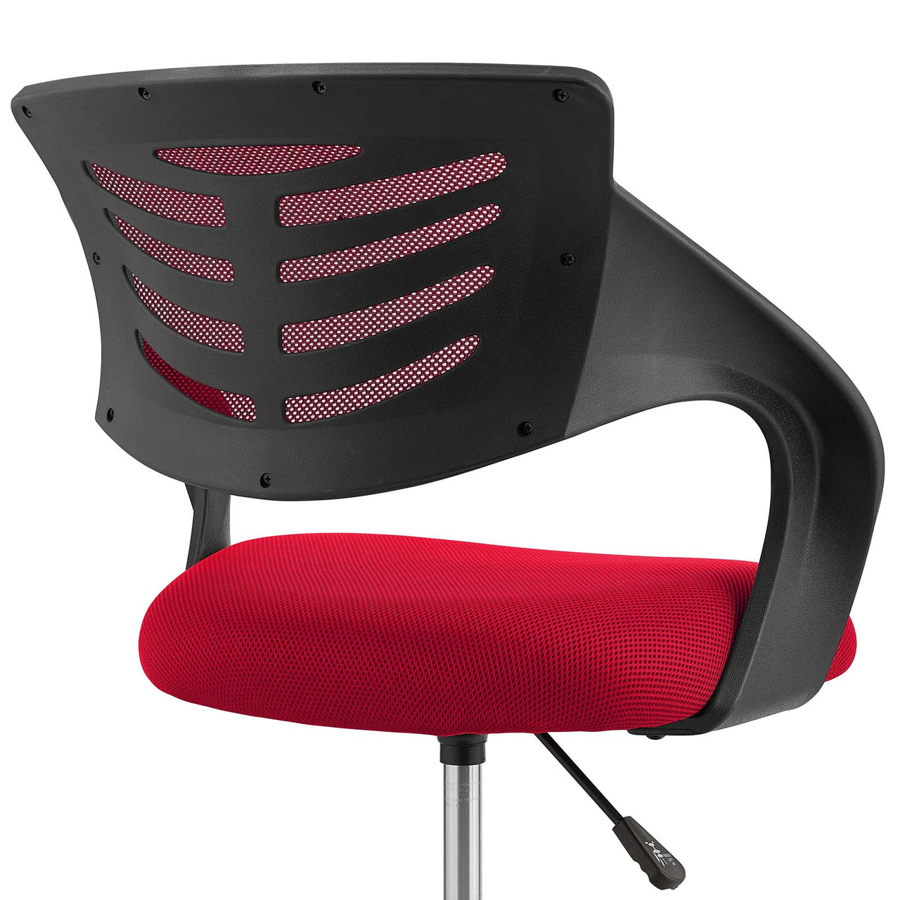 Inspira Drafting Chair, Red