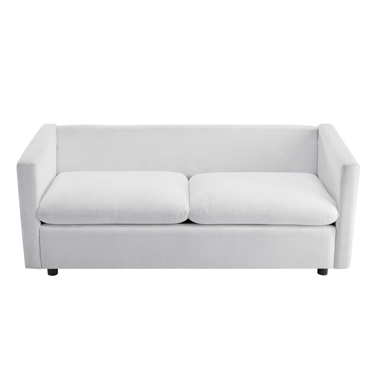 Corra Upholstered Sofa, White