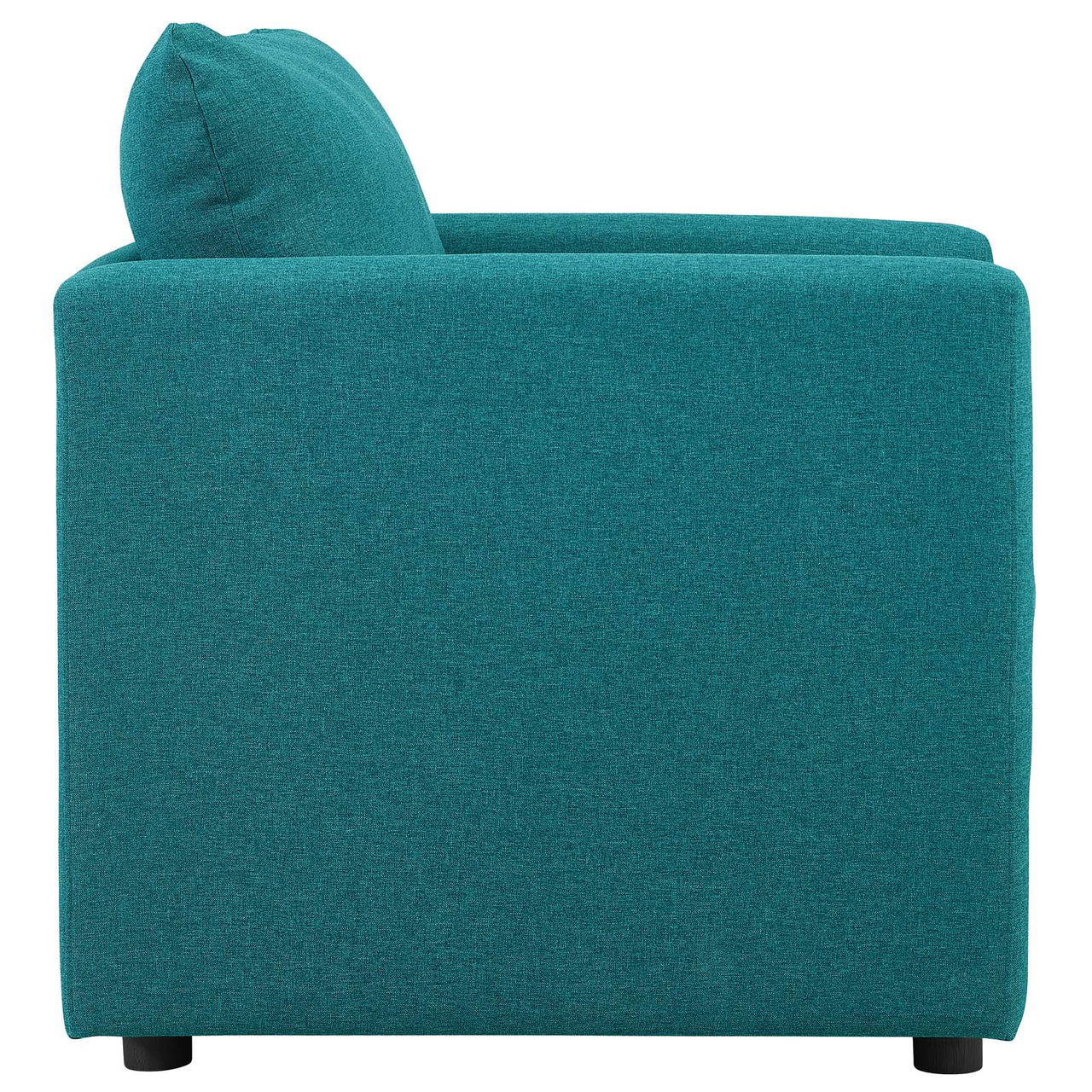 Corra Upholstered Accent Chair, Teal